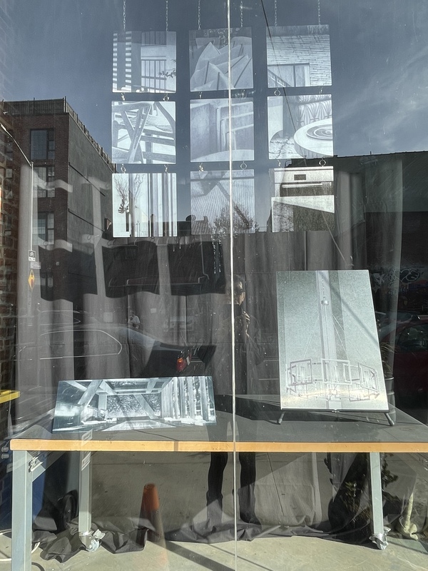 Windows at 519 Evergreen, Bushwick, BK